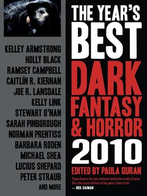 cover image of The Year's Best Dark Fantasy & Horror, 2010 Edition